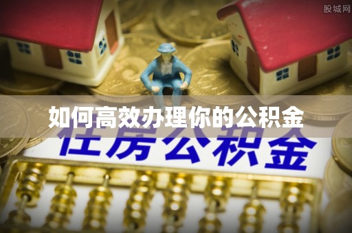 富里如何高效办理你的公积金