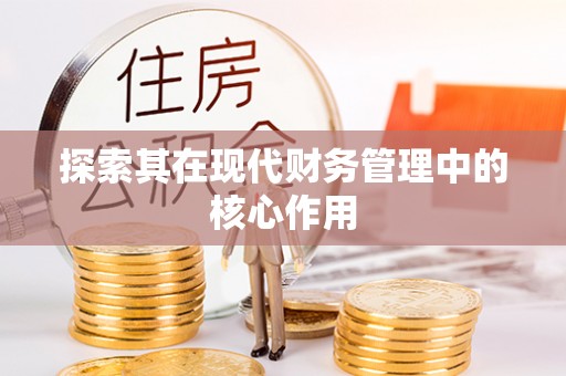 富里探索其在现代财务管理中的核心作用