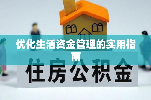 富里优化生活资金管理的实用指南