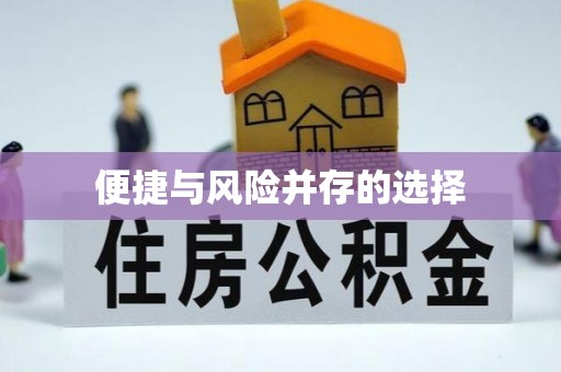 富里便捷与风险并存的选择